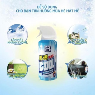 BÌNH XỊT LÀM LẠNH TỨC THÌ 180ml Cực Phê