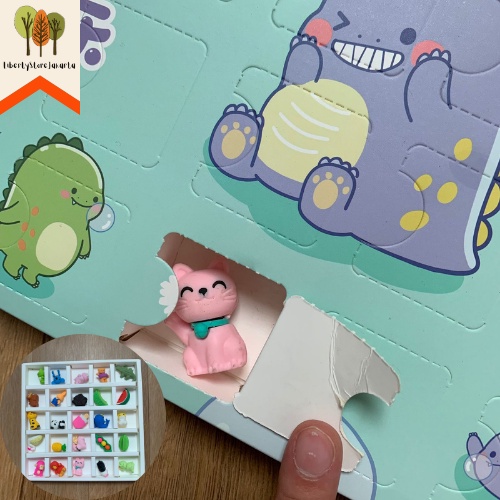 Set 25 Cục Tẩy Hình Thức Ăn Xinh Xắn