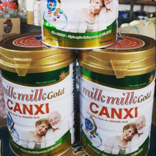 Sữa bột dinh dưỡng dành cho người già MilkMilkGold - MẪU MỚI ( Lon 900 gram )