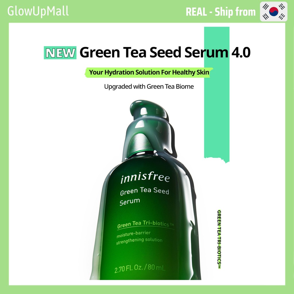 [Innisfree] Serum Hạt Trà Xanh  -  The Green Tea Seed Serum 80ml