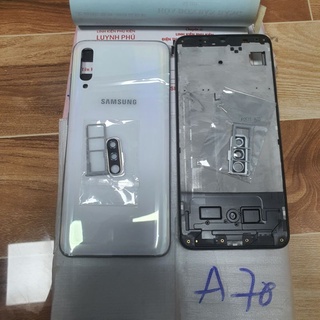 Vỏ samsung A70 A705F có khay sim kính camera bao test
