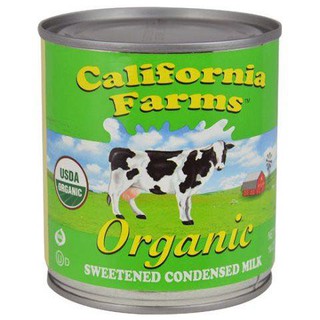 Sữa đặc hữu cơ California Farms