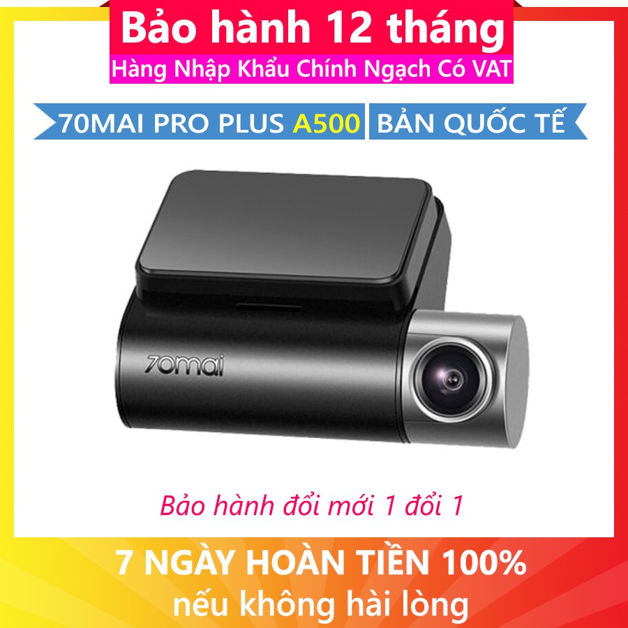 [ HÀNG CÔNG TY ] Camera Hành Trình Xiaomi 70mai Pro Plus A500 - Bản Quốc Tế