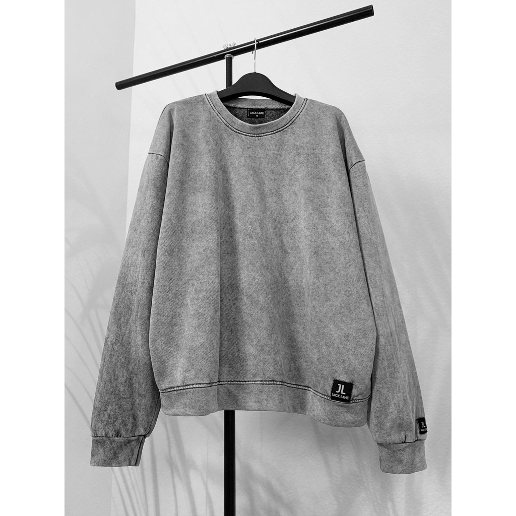Áo Sweater Oversize JL ACID, JACKLANE, Áo nỉ chui đầu Unisex Jack Lane