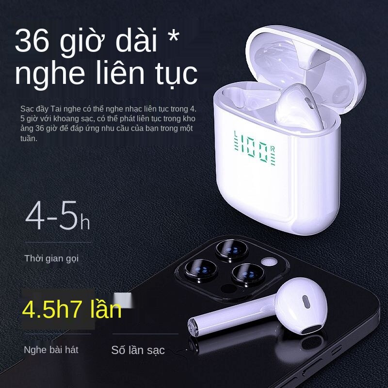 Tai Nghe Bluetooth Không Dây Chất Lượng Cao Cho Apple Oppo Huawei Huawei | BigBuy360 - bigbuy360.vn