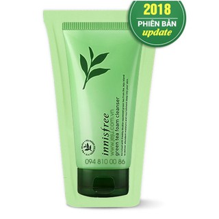 Sữa rửa mặt trà xanh Innisfree Green Tea Cleansing Foam (mẫu thử 3ml)