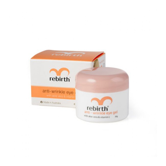 Gel Dưỡng Rebirth Ngăn Ngừa Nếp Nhăn & Quầng Thâm Vitamin E 30g  Anti Wrinkle Eye Gel Rebirth RB05