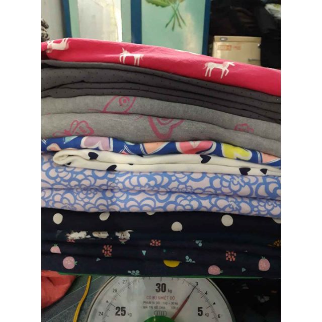 Vải cotton 2c và 3mau 3m 800g