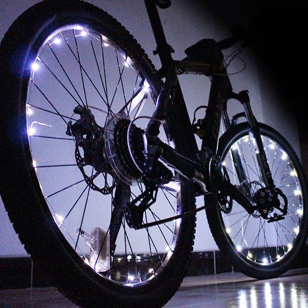 LANFY Đèn LED Nhiều Màu Gắn Căm Xe Đạp