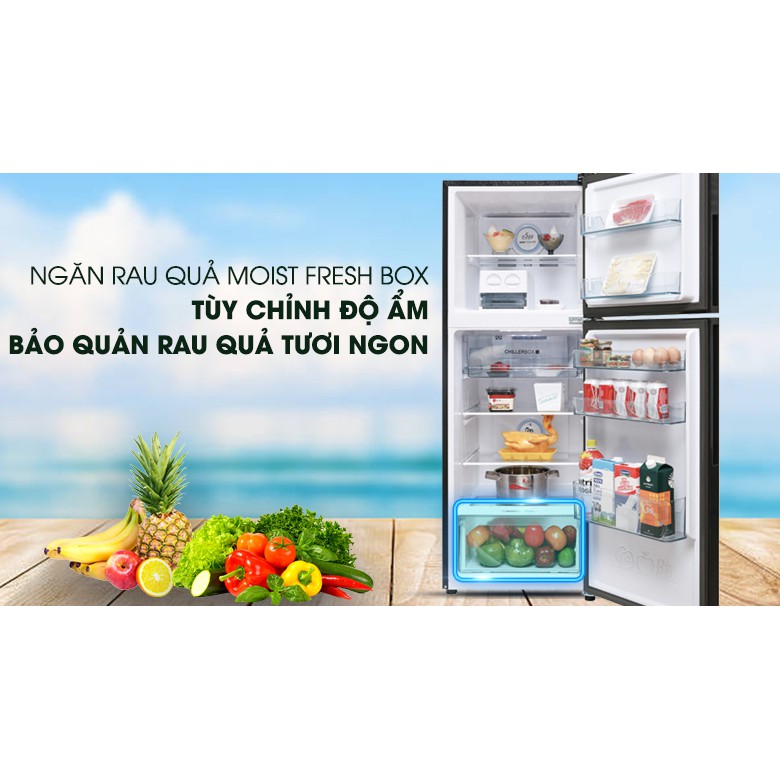 MIỄN PHÍ VẬN CHUYỂN- Tủ lạnh Aqua AQR-I248EN - 249L Inverter - Hàng chính hãng