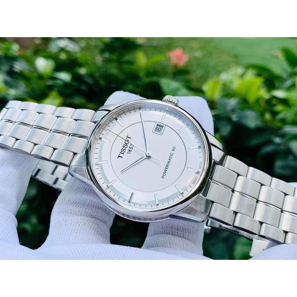 Đồng hồ nam chính hãng TlSS0T LUXURY AUTOMATIC POWERMATIC 80 T086.407.11.031.00