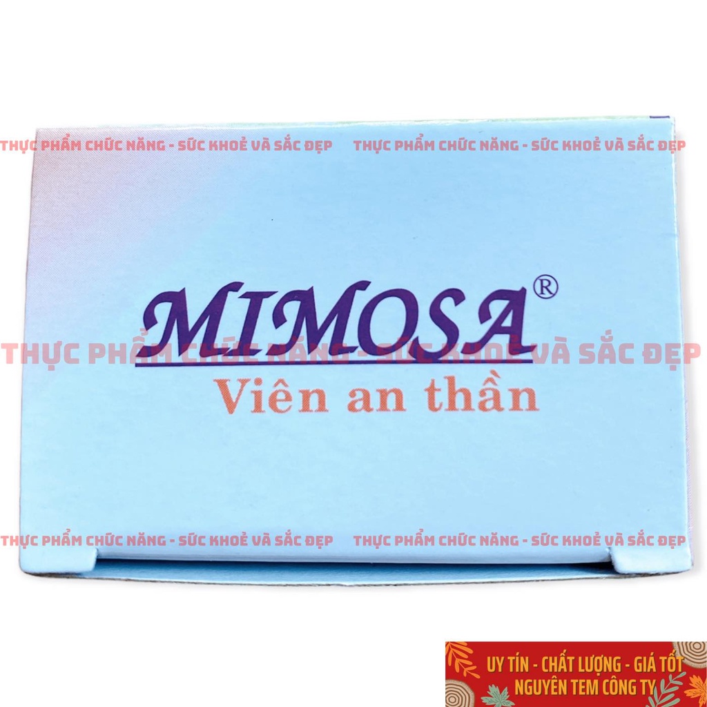 MIMOSA Viên An Thần - Hộp 50 Viên Cao Bình Vôi, Mimosa Giúp Ngủ Ngon Tự Nhiên