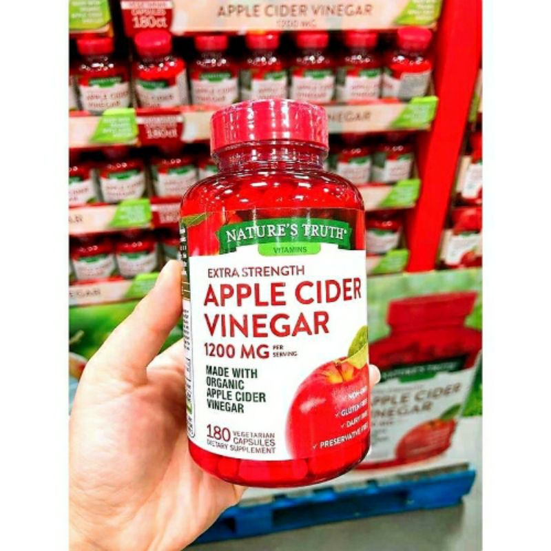 Apple Cider Vinegar Giấm Táo Giảm Cân, Detox, Đẹp Da Cam Kết Chính Hãng | BigBuy360 - bigbuy360.vn