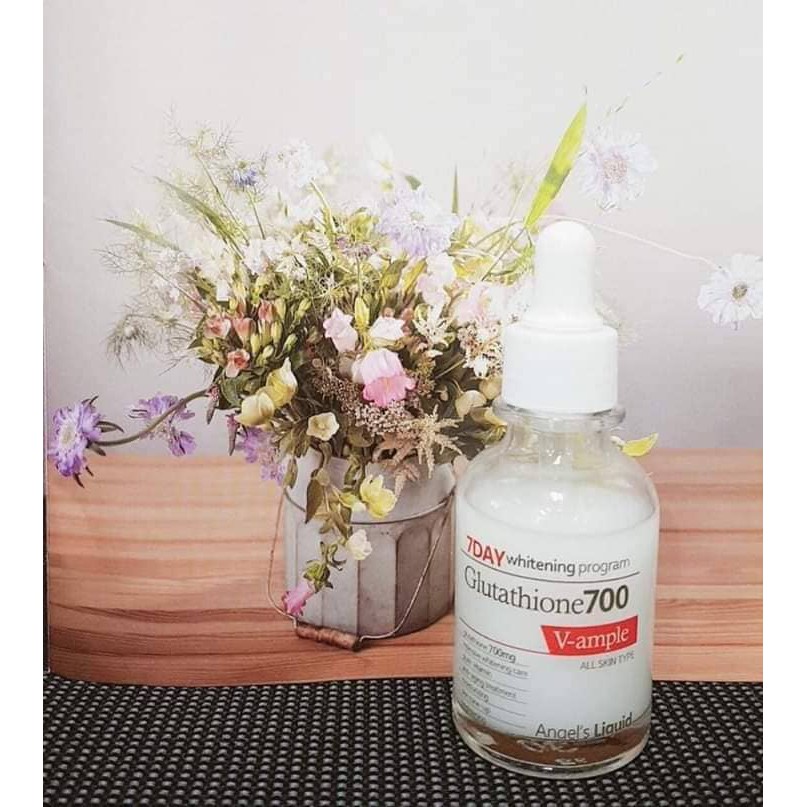 Serum HUYẾT THANH TRẮNG DA 7 DAY WHITENING PROGRAM GLUTATHIONE 700 V-AMPLE