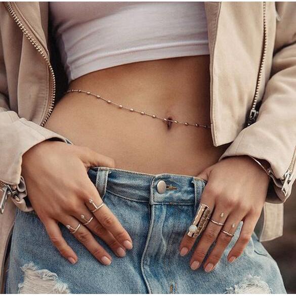 Dây Chuyền Đeo Cơ Thể Thời Trang Quyến Rũ Cho Nữ 75cm