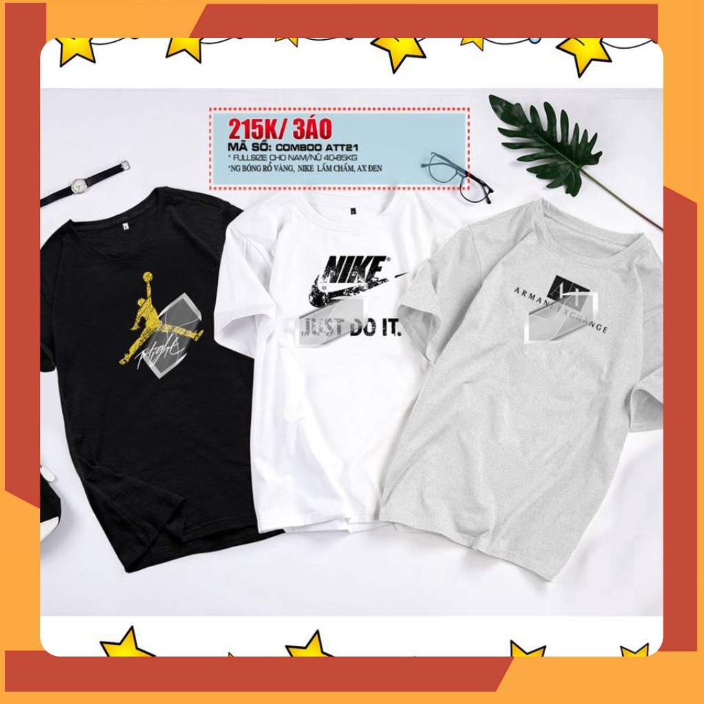 Áo thun nam xuất xưởng ATT21 [Áo In Hình Cá Tính]