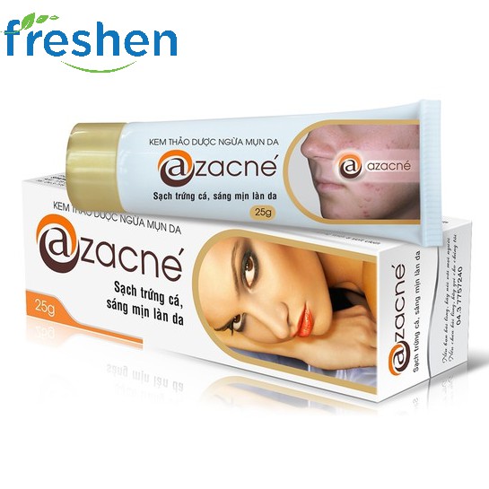 ✅  Kem Thảo Dược Ngăn Ngừa Mụn Da Azacné Sạch Trứng Cá, Sáng Mịn Da