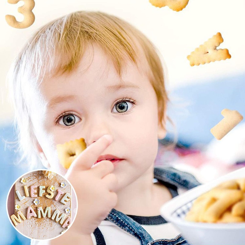 Sa Khuôn Silicone Làm Mặt Dây Chuyền Hình Chữ Cái Tiếng Anh