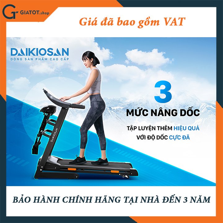 Máy chạy bộ đa năng chính hãng Daikiosan DVCB-00004
