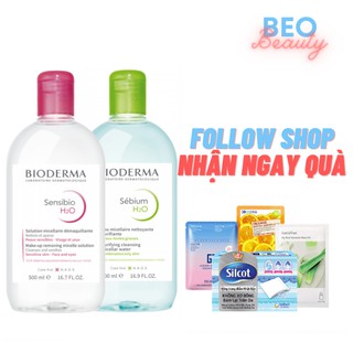 Nước tẩy trang Bioderma Sensibio Sebium cho da nhạy cảm, dầu mụn 500ml