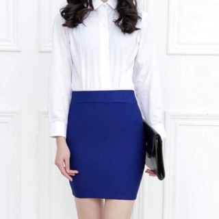 CHÂN VÁY BÚT CHÌ có khóa séc kéo ngắn 38-45cm không sẻ ôm body