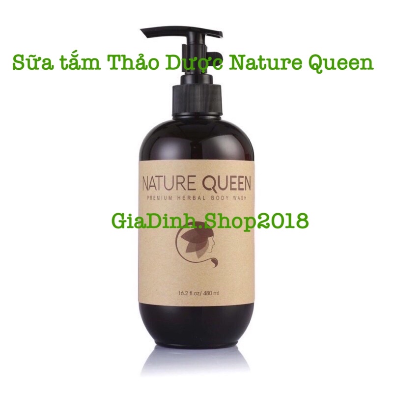 Sữa Tắm Thảo Dược Nature Queen 480ml/Sao Thái Dương