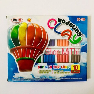 ĐẤT NẶN THỦ CÔNG 10 MÀU WINQ