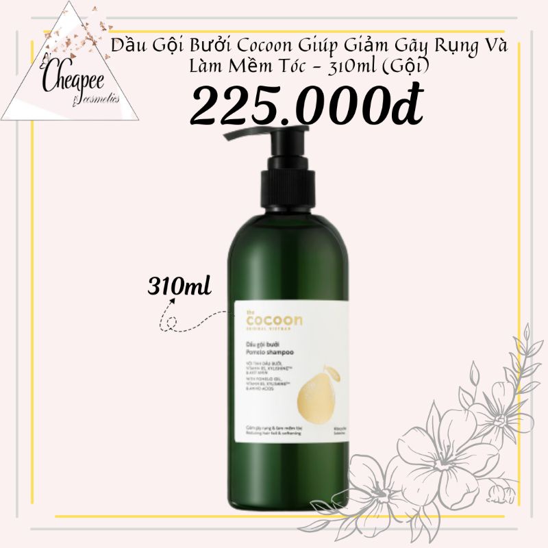 Dầu Gội Bưởi Pomelo Shampoo The Cocoon Việt Nam - 310ml