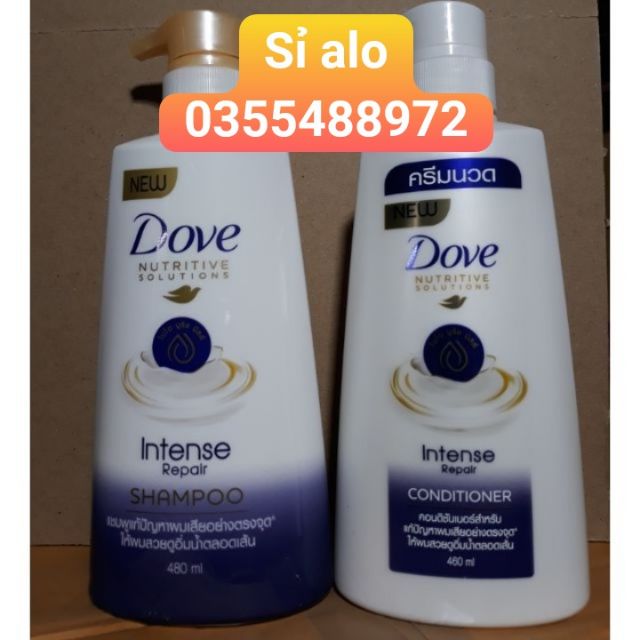 Dầu gội và xả Dove Thái Lan chai x450ml( icheck hàng chuẩn )