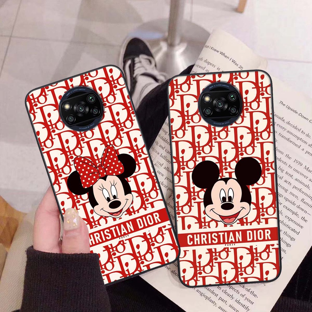 Ốp lưng Xiaomi Poco X3 / X3 Pro hình thương hiệu, thời trang, cute, đáng yêu