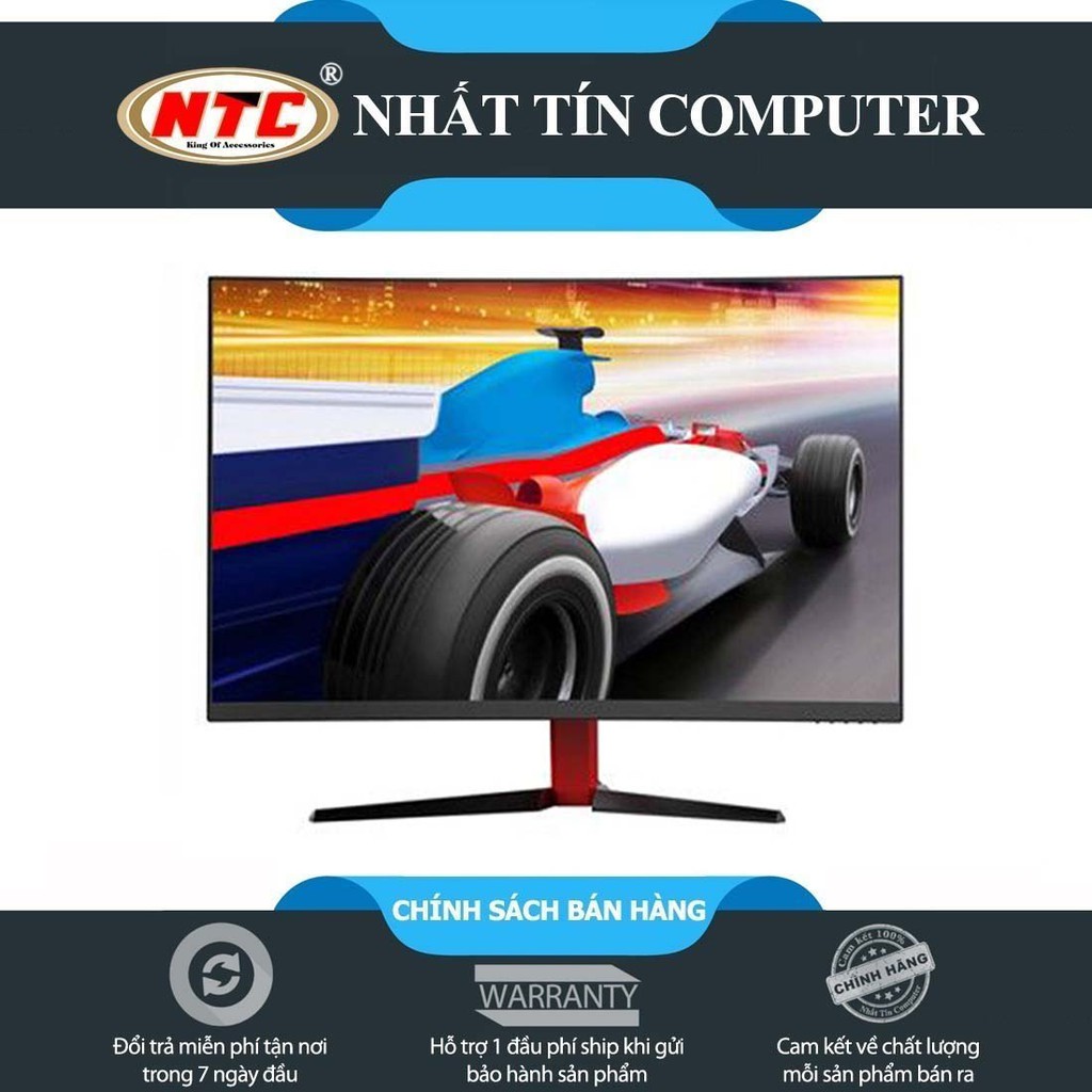 Màn hình máy tính HKC M32A7F 31.5'' FHD 165HZ màn cong chuẩn gaming - kết nối DVI/HDMI/DP (Đen)