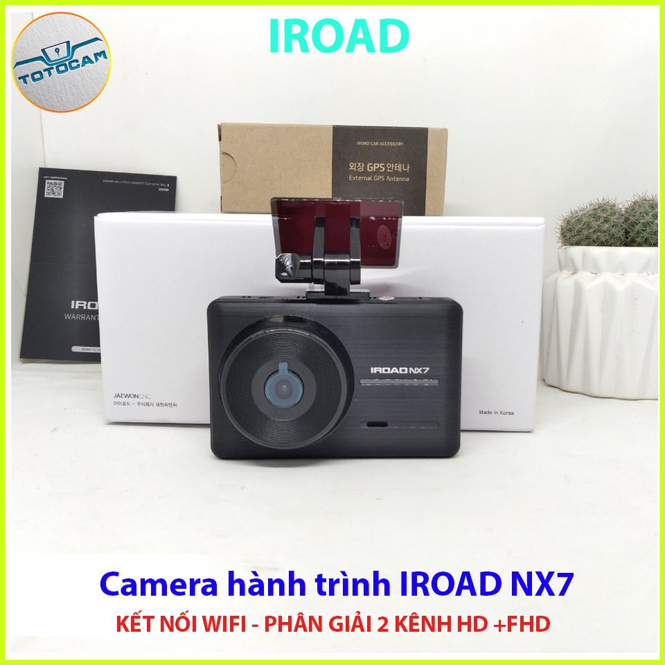 Camera hành trình ô tô IROAD NX7 -Camera hành trình Hàn Quốc chất lượng 1280x720