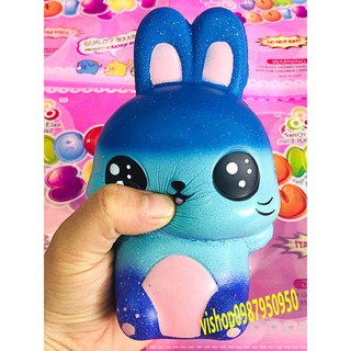 SQUISHY THỎ 2 TAI GALAXY
