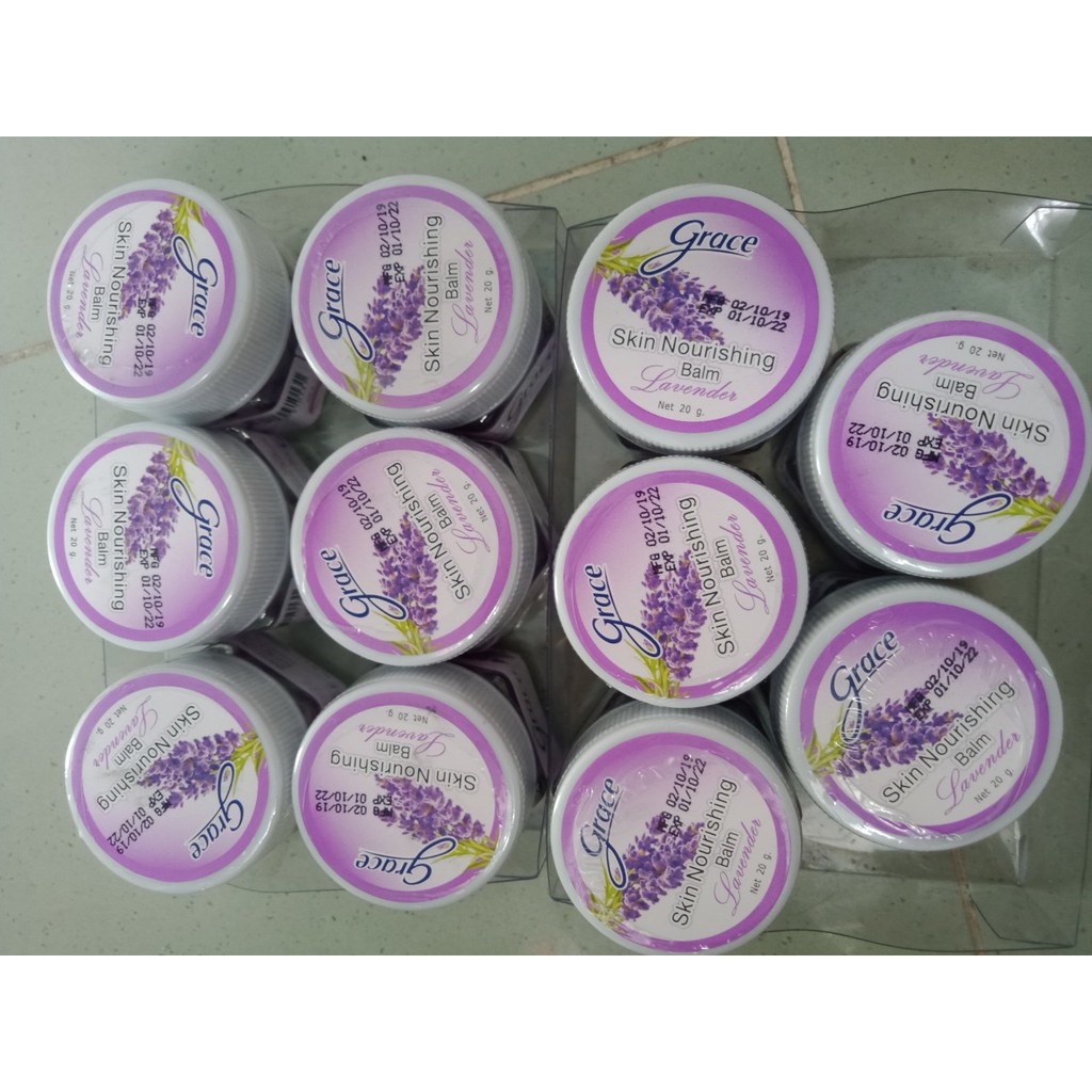 Dầu Cù Là Lavender, Dầu cù là Giúp Ngủ Ngon Grace Thái Lan mùi thơm dễ chịu giúp thư giản giảm stress ngon giấc hơn