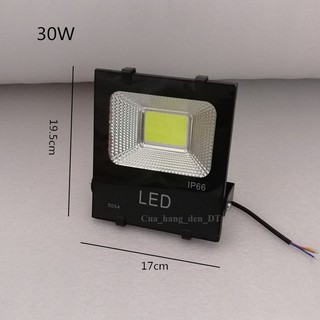 Đèn Pha Led ⚜️FREESHIP⚜️ Đèn Pha Led COB 30W Cao Cấp  [Den Pha Led]