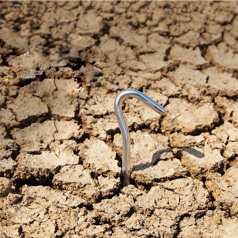 Cọc Dựng Lều Bằng Hợp Kim Nhôm Kèm Móc Tiện Dụng