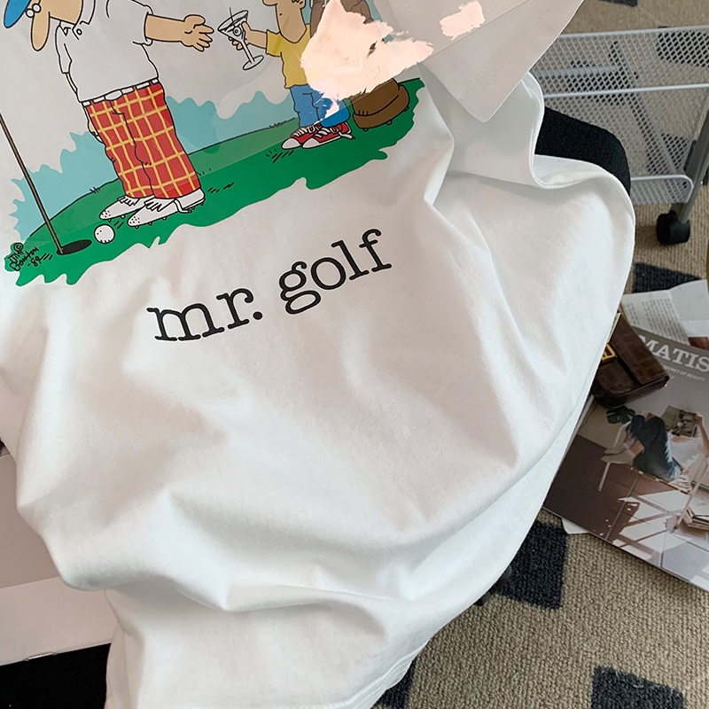 NRVP Áo Thun Nữ Tay Ngắn In Hình Phong Cách Hàn Quốc Thời Trang Mùa Hè 2022