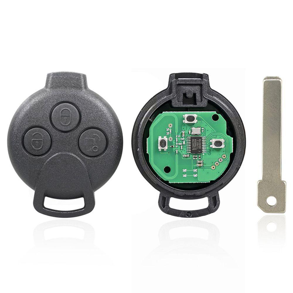 Chìa Khóa Điều Khiển Xe Hơi 2 Nút 433Mhz Cho Mercedes Ben