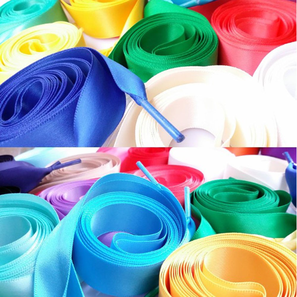 Cặp dây buộc giày 140cm bằng Polyester sáng bóng