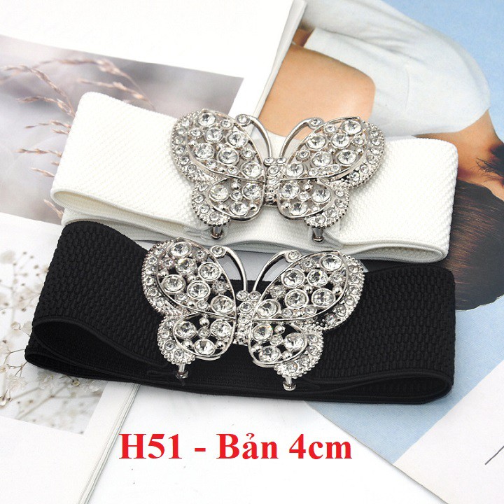 Đai váy chun co giãn 4cm H51