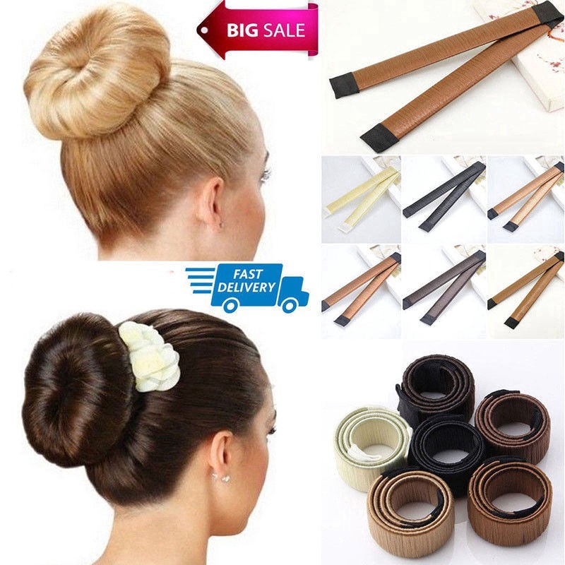 Dụng cụ xoắn tóc donut tạo kiểu thời trang