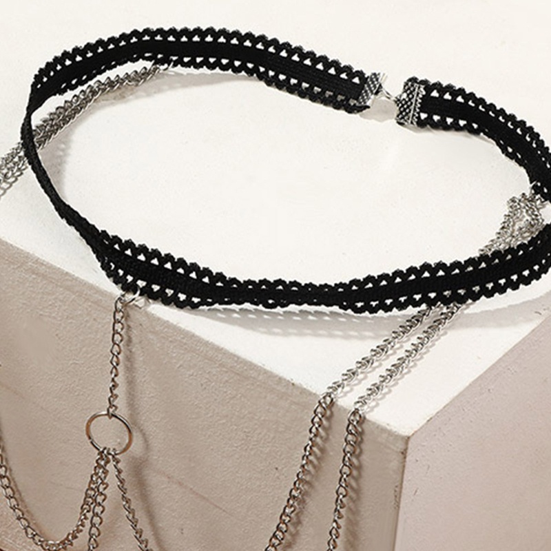 Dây Tua Rua Đeo Đùi Hóa Trang Phong Cách Gothic Quyến Rũ Cho Nữ