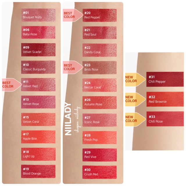 (Màu 11 - 33) Son Mamonde Creamy Tint Color Balm Intense | BigBuy360 - bigbuy360.vn