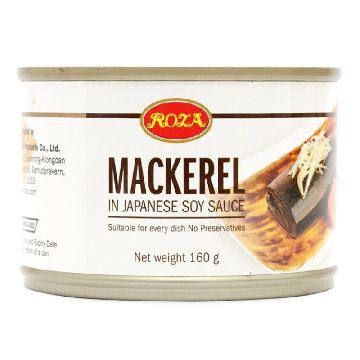 Cá Thu Sốt Tương Nhật Mackerel Roza 160G
