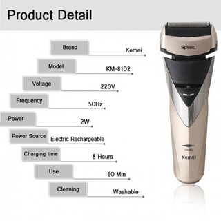 ​Máy cạo râu Kemei KM-8102