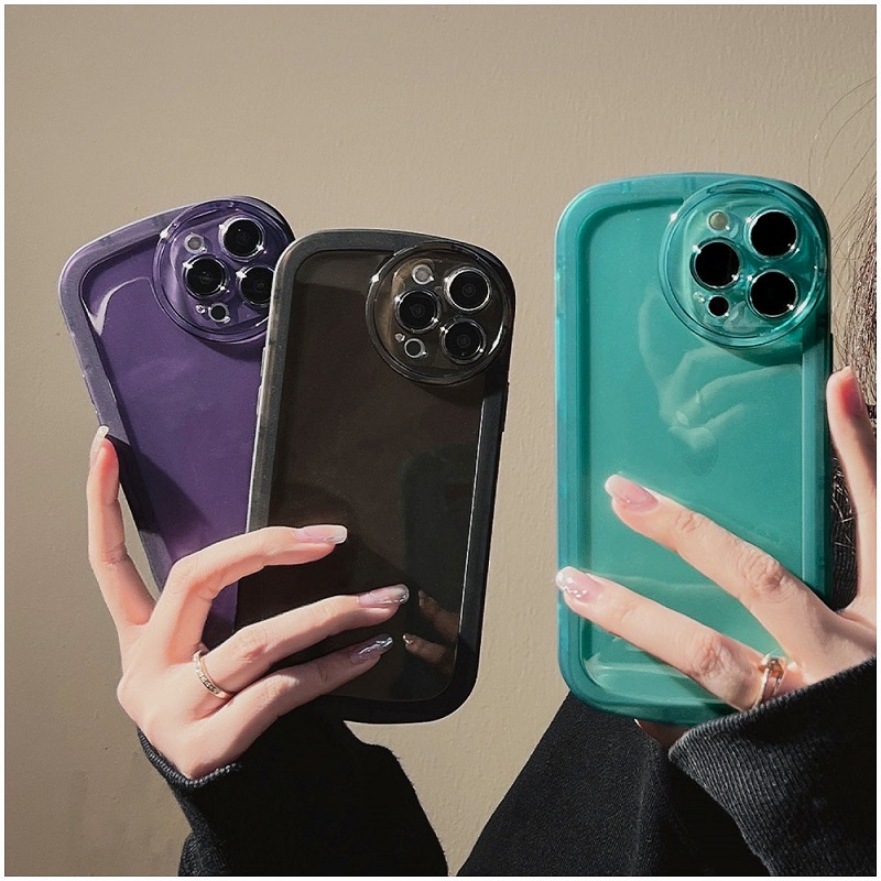 Xiaomi Redmi Note 11 Pro 4G 5G 9 8 8a 7 5 Pro Round Camera Tpu Clear Soft Phone Case Full Fine Hole Protection Back Cover NKS 01
