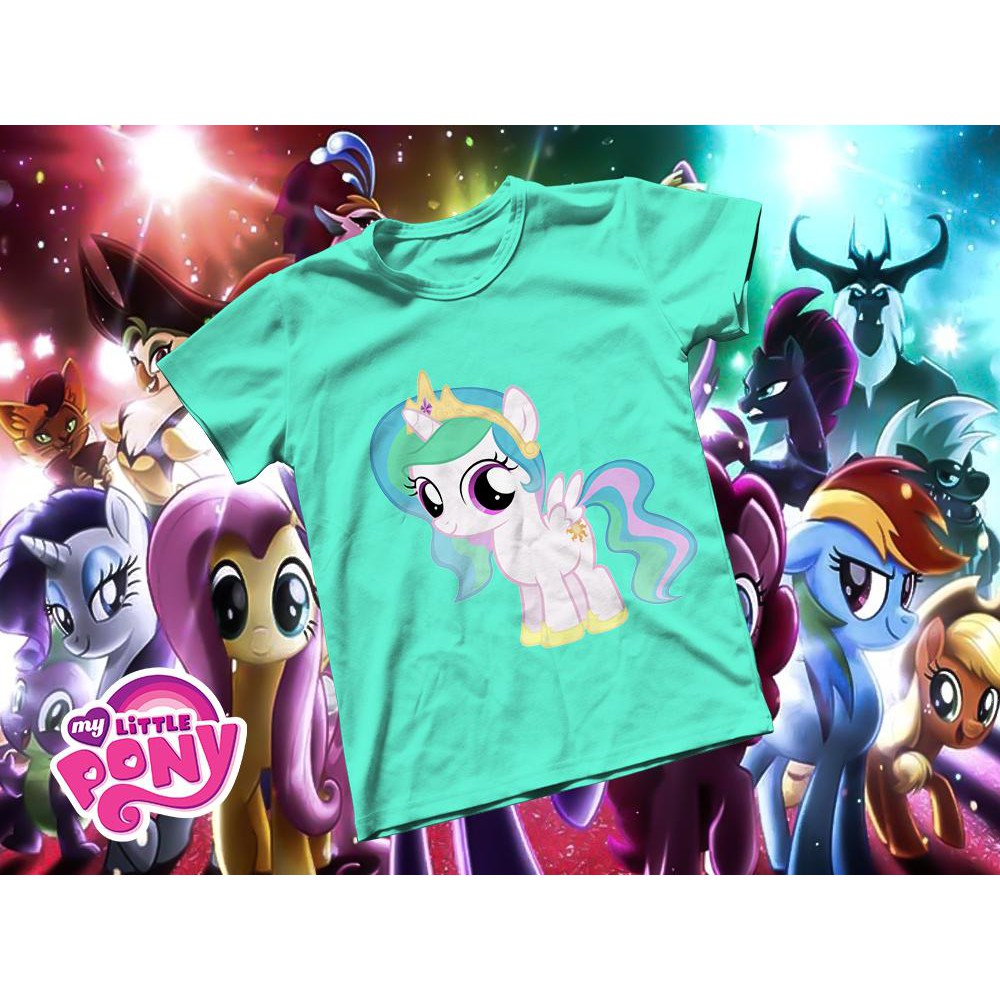 Áo thun Cotton Unisex - Movie - My Little Pony - kỳ lân hồng phấn