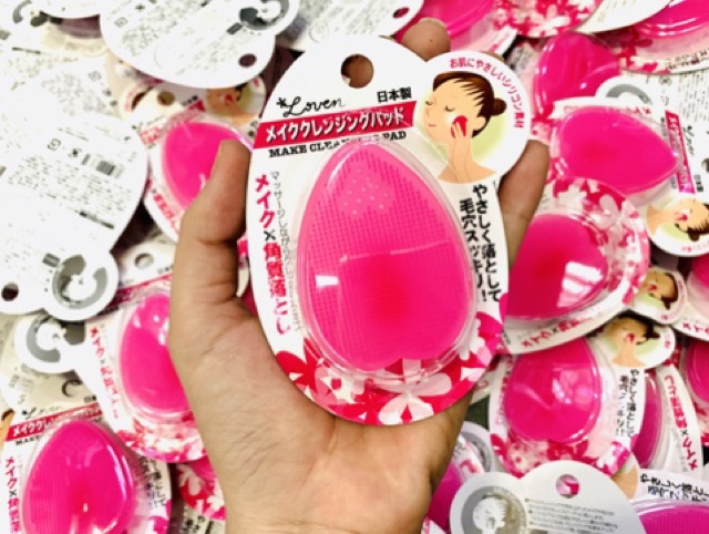 MIẾNG RỬA MẶT CẦM TAY SILICON NHẬT | BigBuy360 - bigbuy360.vn