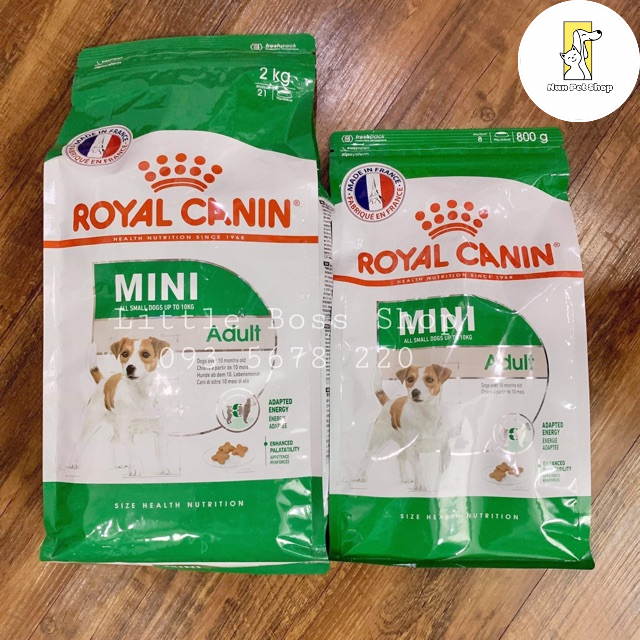 THỨC ĂN HẠT CHO CHÓ &quot;ROYAL CANIN MINI ADULT&quot; (Chó Trên 10 Tháng Tuổi )