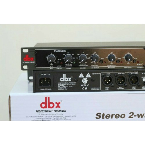 Phân Tần Số Âm Thanh CROSSOVER DBX 234XL - Hàng Mới Full Box Bảo Hành 12 Tháng